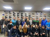 VIDEO: Grand opening of Abergavenny's newest high street store