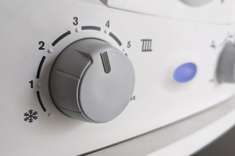 Heating Boiler stock