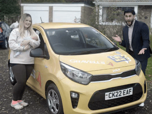 S4C quiz champ Michaela wins a car for a year
