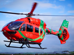 Abergavenny grandfather pays tribute to Wales Air Ambulance
