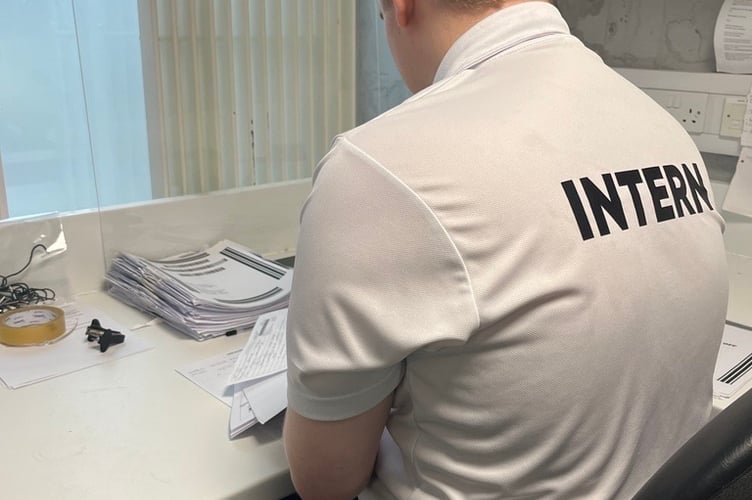 a learner currently taking part in the internship