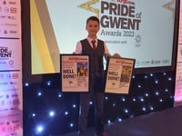 Local schoolboy wins big at this year's Pride of Gwent Awards