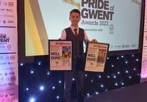 Local schoolboy wins big at this year's Pride of Gwent Awards