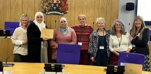 Abergavenny Town of Sanctuary Group receives recognition award
