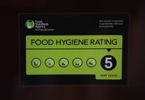 Food hygiene ratings given to 12 Monmouthshire establishments