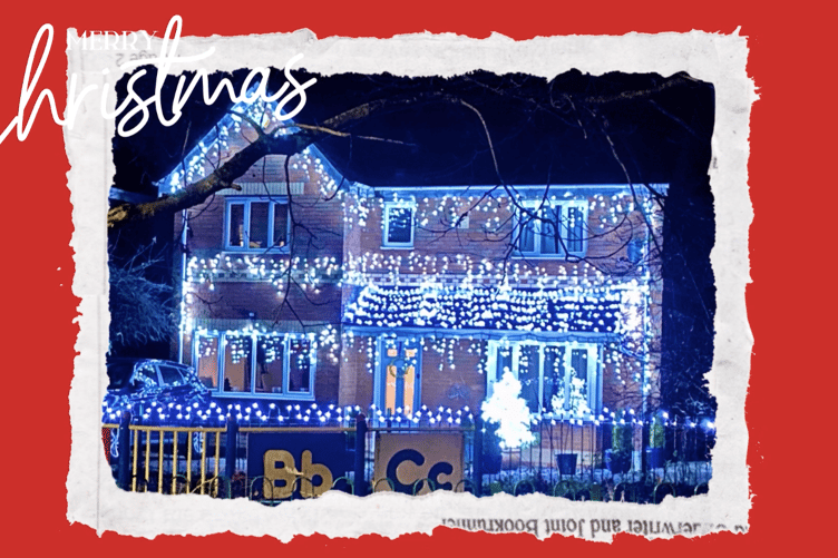 Monmouth Christmas lights