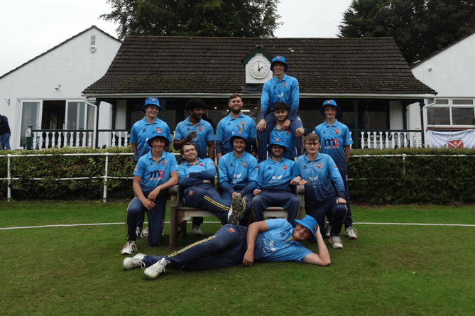 Abergavenny Cricket Club's title-winning 1st XI