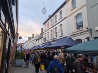 Abergavenny's merry and bright Christmas Market