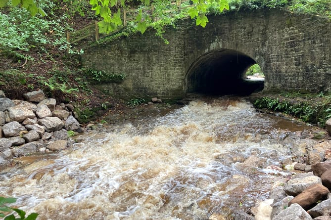 Llangattock’s historic  viaduct is repaired