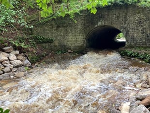 Llangattock’s historic  viaduct is repaired