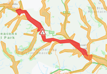 Flood warning for River Usk between Crick and Aber at Glangrwyney