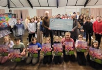Oh yes they did! Aber Panto Co donates to food bank
