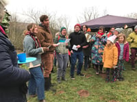 Green Man is the star of the show at Abergavenny Wassail