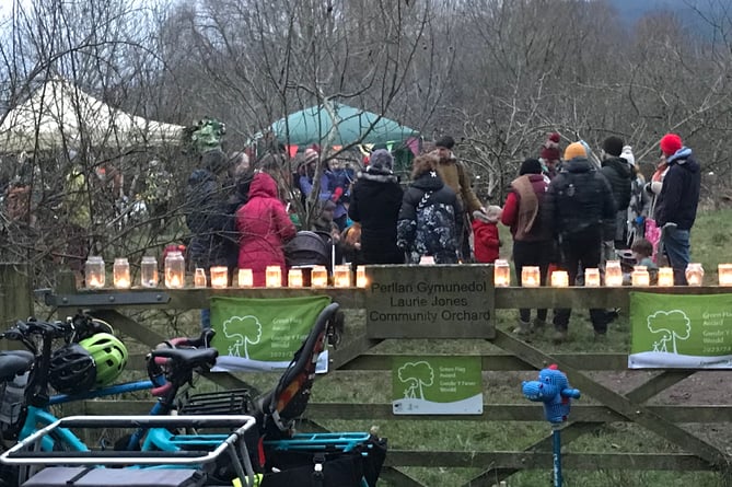 Abergavenny Wassail at Laurie Jones Community Orchard