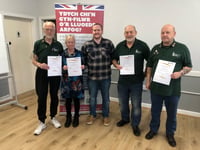 Veterans’ skills save life