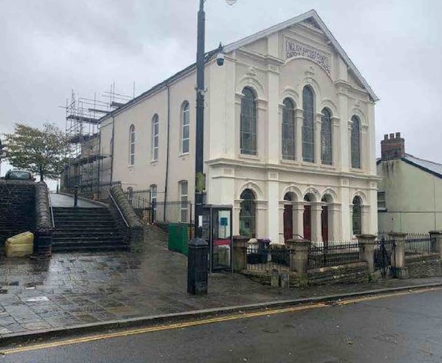 Reparations due for Blaenavon Chapel