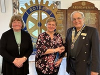 Abergavenny Rotary welcomes newest member