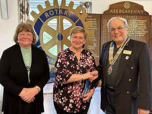 Abergavenny Rotary welcomes newest member