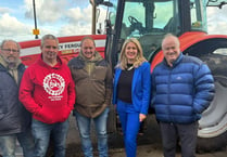 MS Laura Anne Jones joins farmers’ protest