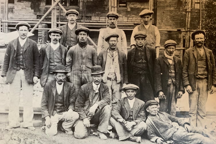 The men who built Pen-y-Fal