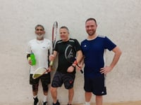 Squash teams win two out of three matches