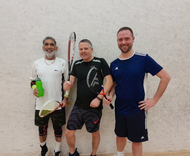 Squash teams win two out of three matches