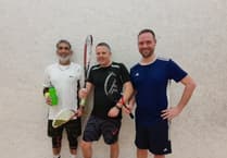 Squash teams win two out of three matches