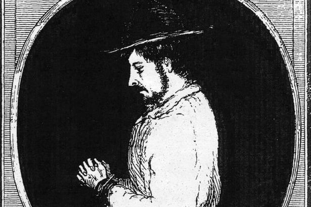 Picture of Joseph Garcia praying