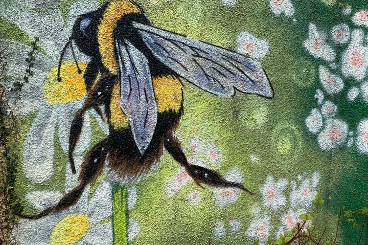 Mural in Bailey Park