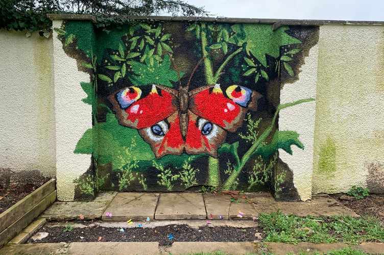 Mural in Bailey Park 