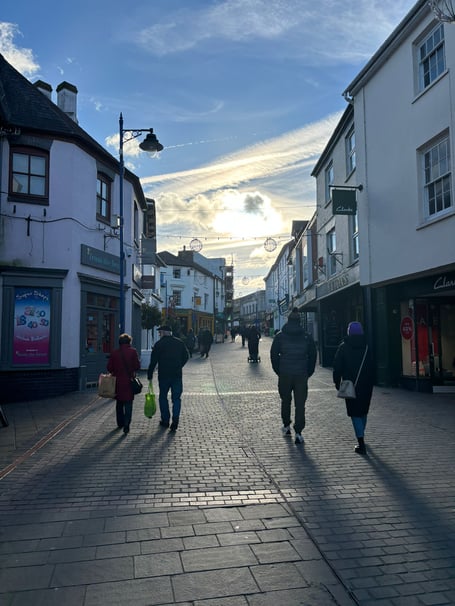 Nevill Street Abergavenny