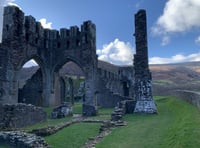 
The haunting grandeur of Lanthony Priory 
