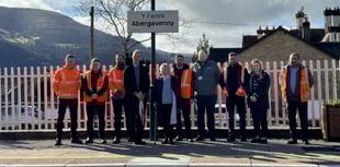 Improvement work starts at Abergavenny Railway Station