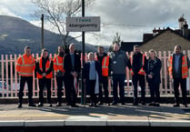 Improvement work starts at Abergavenny Railway Station