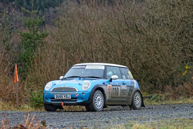 Jack Birch and Mike Jode Mini Cooper. Photo: Paul Mitchell Photography 