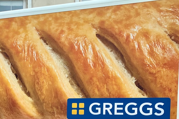 Picture of a Greggs lorry