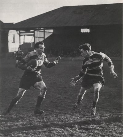 SUBMITTED PICTURE
KEN JONES PLAYING FOR NEWPORT AGAINST CARDIFF