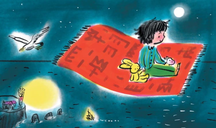 Drew, Moo and Bunny, Too, released in September last year and written in memory of Drew Barker-Wright, a 4-year-old who died from a chordoma, is taking to the stages of literary festivals this summer.