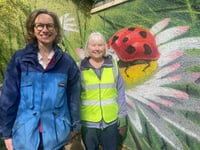 Labour candidate visits Friends of Bailey Park