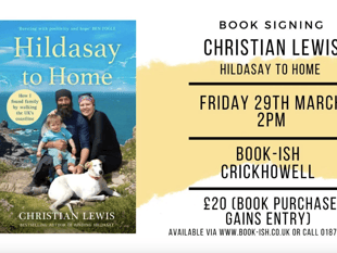 Adventurer Christian Lewis signs books in Crickhowell this Friday