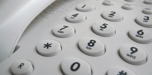 The Editor Writes:  The joys of a one sided telephone call