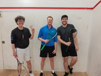 Squash team's winning run ended in thriller
