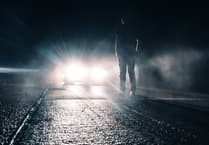 Bright headlights driving drivers off the road at night