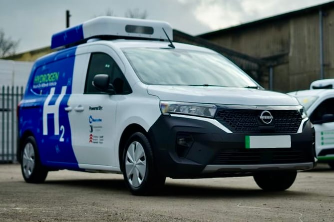 Monmouthshire Council has been trialling 'the world's first hydrogen-powered meals on wheels van'