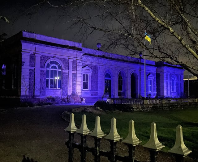 Sessions House in Usk to light up blue for World Parkinson’s Day 2024