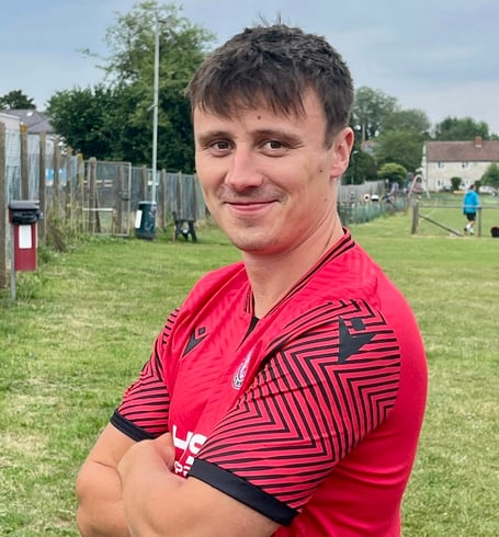 Dan Marfell proved marvellous firing a hat-trick for Mardy