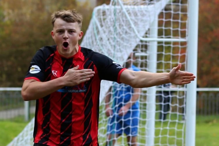 Josh Graham fired a hat-trick for Goytre