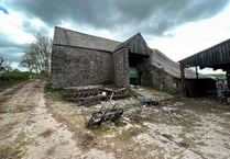 Former threshing barn can become family home