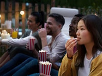 Watch a film beneath the stars!