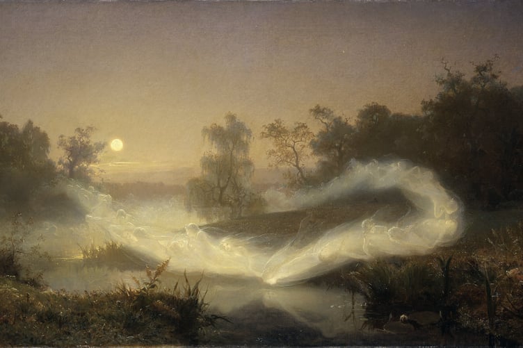 Dancing Fairies by August Malmstrom